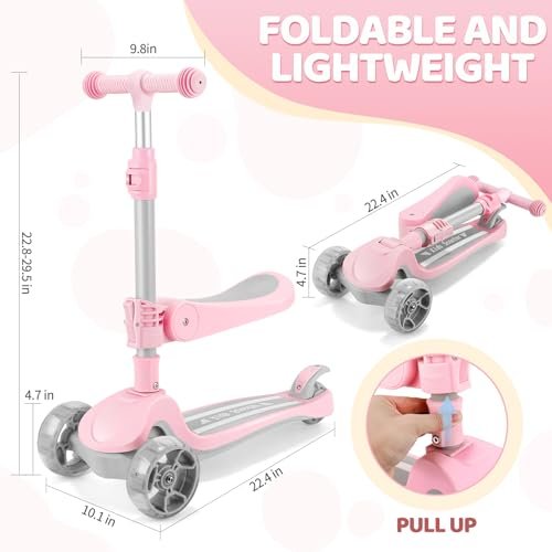 AODI Kids Scooter with Seat